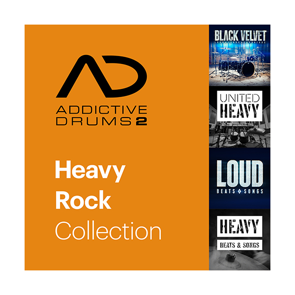 Addictive Drums 2 : Heavy Rock Collection